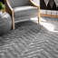 Tapis gris foncé / blanc Ragnar-1422957154