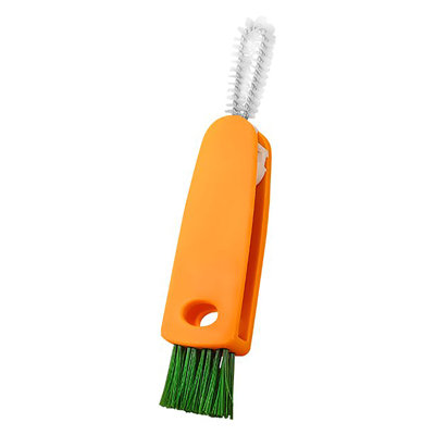 Bouteille d'eau 3 en 1 tasse couvercle brosse de nettoyage brosse de nettoyage bouteille de lait