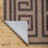 Carah Khaki Machine Washable Area Rug-821274058