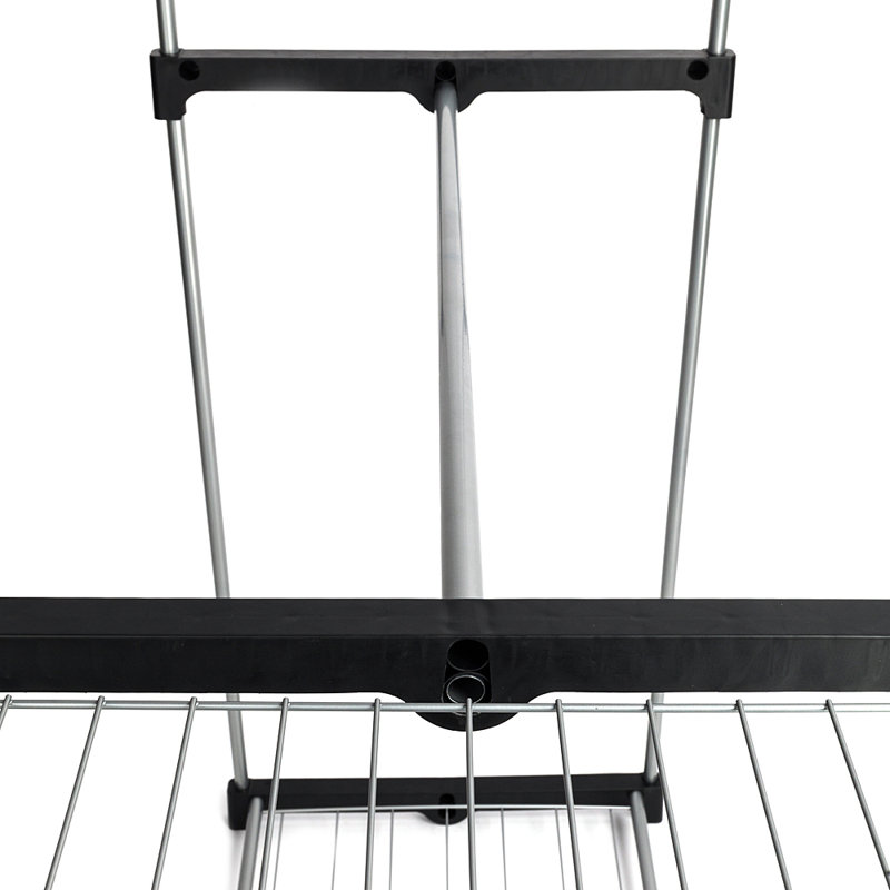 Jessa 46.7'' Metal Clothing Rack, Silver