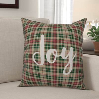  Coussin Joy in Tartan