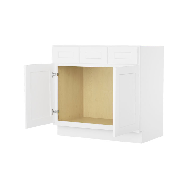 Meuble-lavabo facile à assembler 21 po x 34,5 po x 36 po / 42 po / 48 po Camlock, 36"