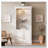 Display Shelf with 5-Colors Dimmable Ceiling Light-523801501
