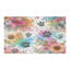 Tapis tressé amusant Pup Paw Splatter-106464234