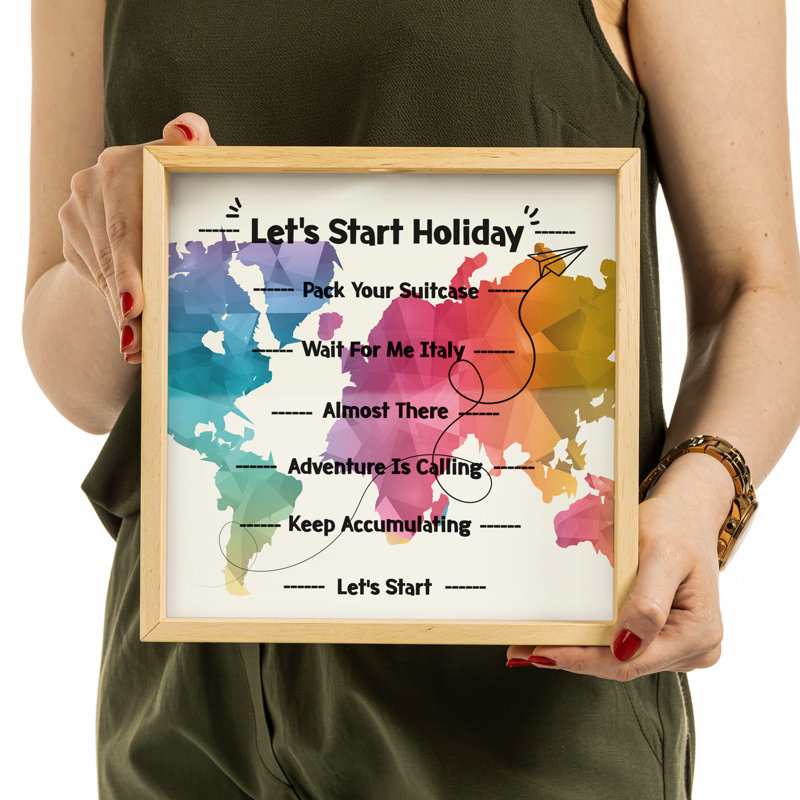 Brown Wood Picture Frame, Yes