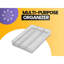 Mesh 5-Part in-Drawer Cutlery 2" H x 12.5" W x 9.25" D Drawer Organizer