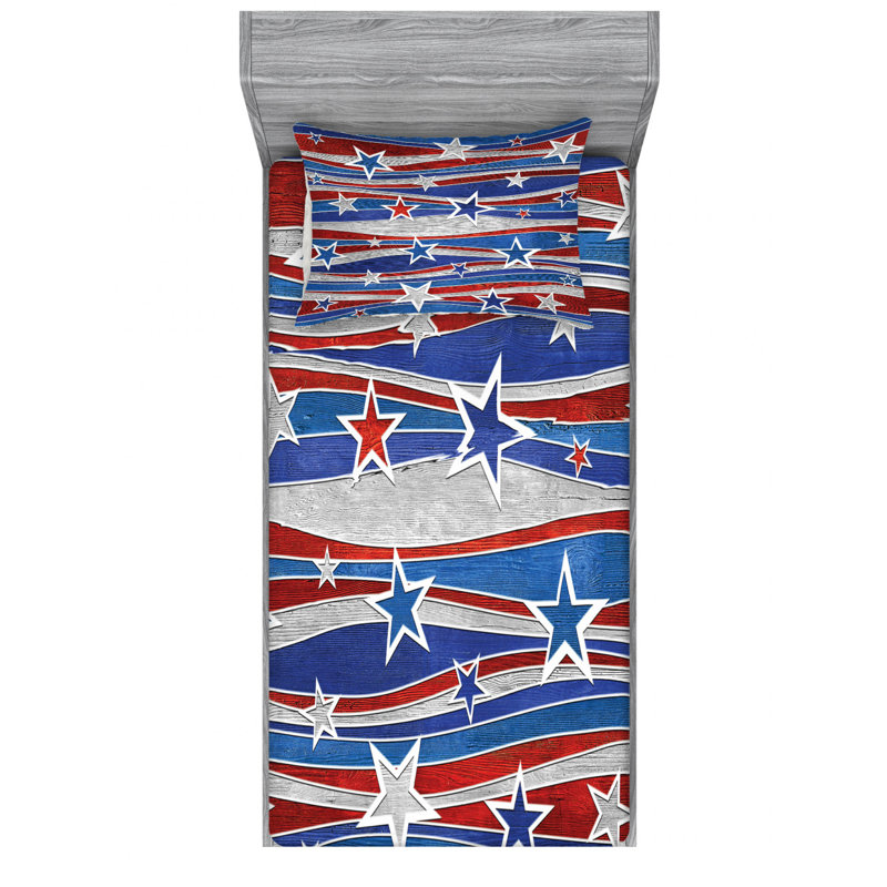 Microfiber Sheet Set, Twin XL Sheet Set with Fitted Sheet