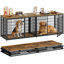 Cage pour chien pliable facile à assembler pour chien 78,7 po avec séparateur amovible-222917447