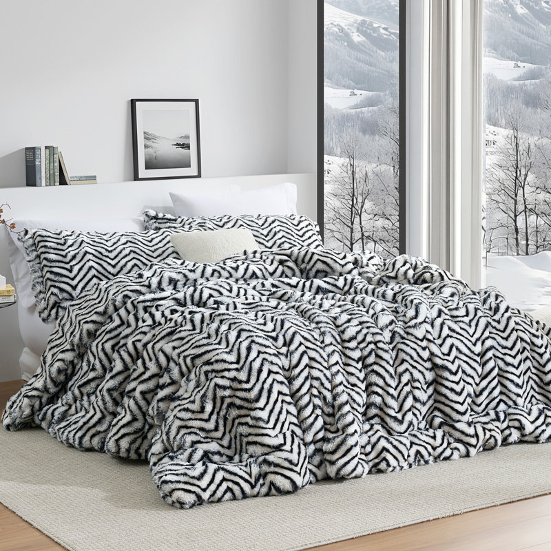 Snowball® Oceans - Coma Inducer® Oversized Comforter Set, Twin Extra Long, Black
