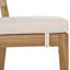 Ensemble repas d'extérieur en bois d'acacia avec coussins épais pour patio, balcon, jardin-598995319