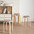 Niyara Solid Wood Accent Stool-60085801