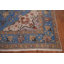 Tapis bleu délavé traditionnel 8 x 11