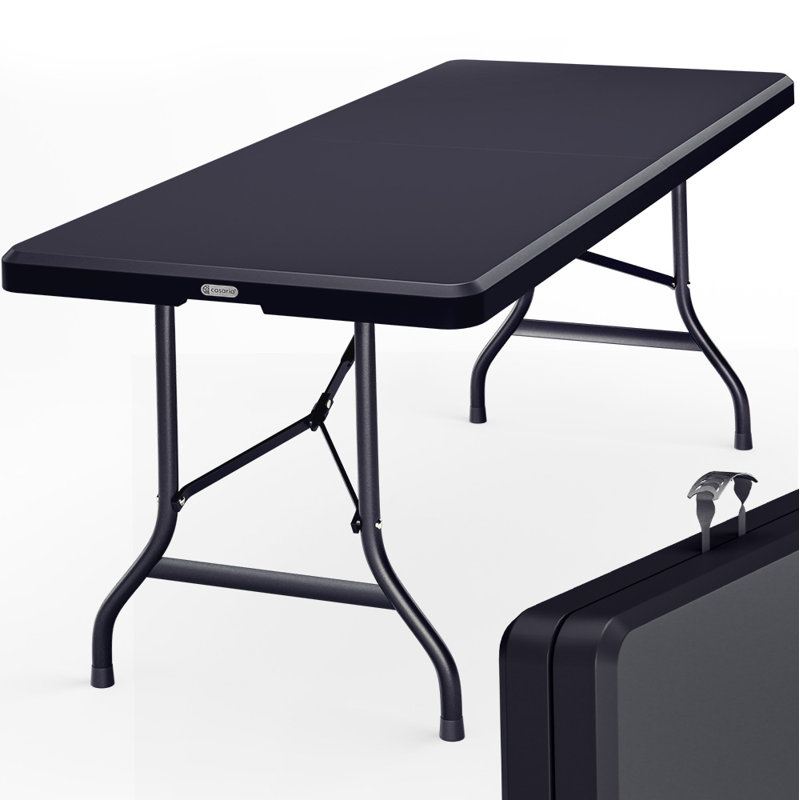 Rectangular Folding Outdoor Dining Table , 183cm cm W 76cm cm D