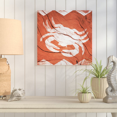 « crab walk », impression sur toile