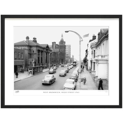 West Bromwich, High Street 1963 - Single Picture Frame Print