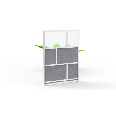 Harmony Modular Room Divider Wall System - 70" x 70" Starter Wall