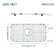 25.12-in x 12.87-in Center Drain Heavy-Duty Stainless Steel Sink Protector