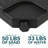 50-lb Fillable Plastic Offset Cantilever Umbrella Bases