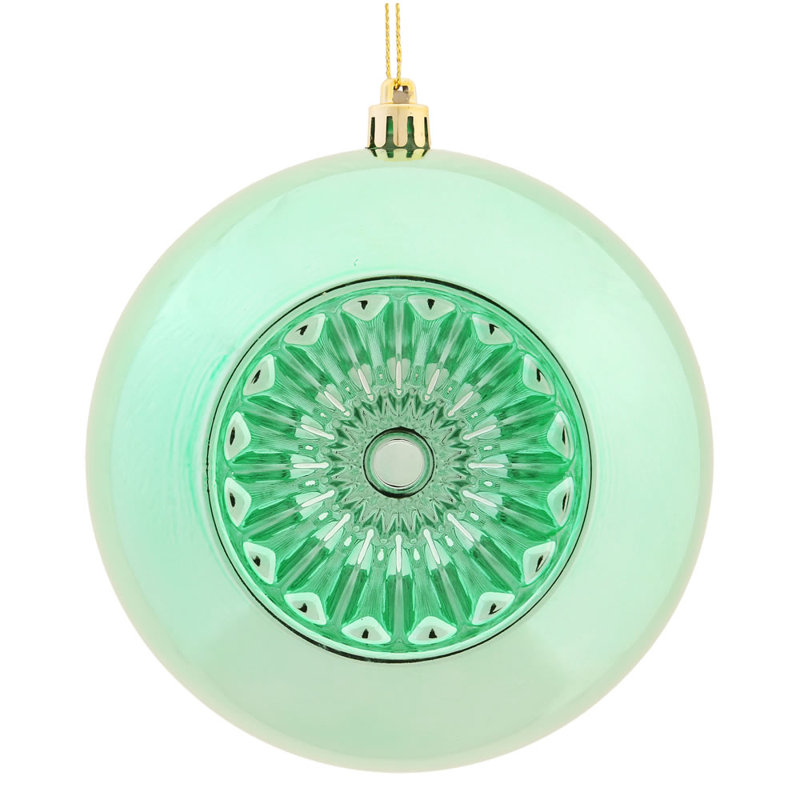 Ornement boule brillante étoile brillante, Turquoise clair