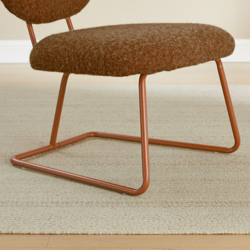 Fauteuil d'appoint Striking, Polyester orange