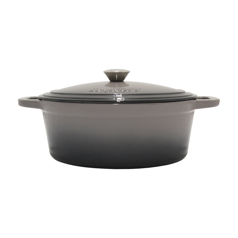 Cocotte ovale émaillée BergHOFF, Gris, 5 pte