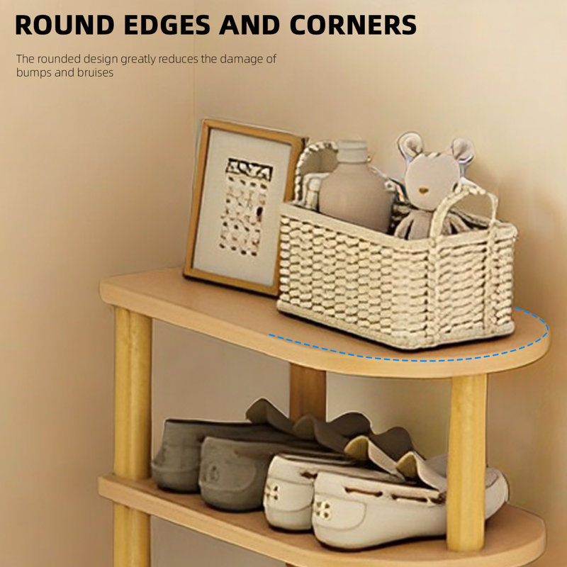 18 Pair Stackable Shoe Storage Cabinet
