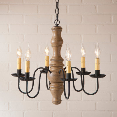 Samuelson 6 - Light Dimmable Chandelier