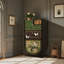 Armoire d'appoint moderne en bois massif