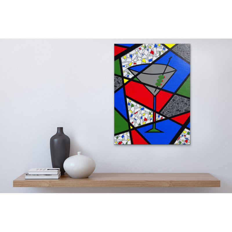 Martini Party Painting by Eddie Bruckner