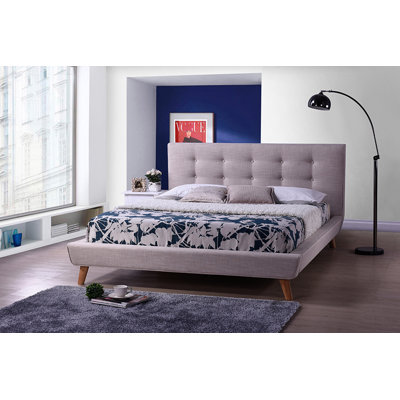 Johnnell Upholstered Platform Bed