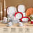 Ashburton 30 Piece Porcelain China Dinnerware Set - Service for 6