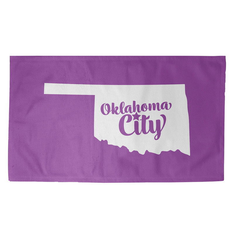 Tapis de zone violette oklahoma city oklahoma, Rectangle 5 pi x 7 pi