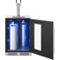 Presrv 5.6 cu. ft. Convertible Beer Kegerator in Stainless Steel with Double Tap and 107-Can Beverage Storage