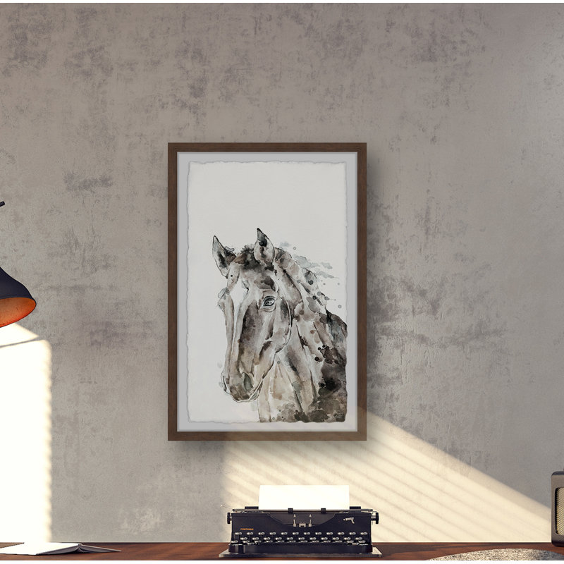 Russell 1 Piece Single Picture Frame Painting, 61cm H x 41cm W x 3.81cm D