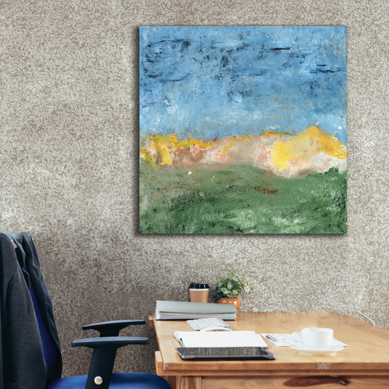  «Isle Of Skye 2» par Alicia Longley, art mural sur toile, 37 po x 37 po, H 37 po x l 37 po