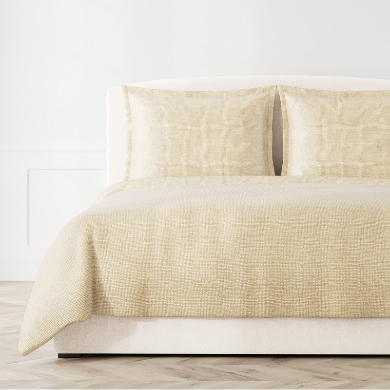 Ann Gish Coverlet, Gold, Queen Coverlet / Bedspread