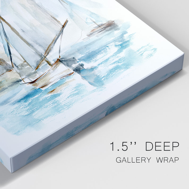 «Sailing Into The Harbor II», reproduction sur toile tendue, H 27 po x l 18 po x P 1 po