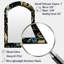 Motif cachemire doré de luxe doré - miroir unique asymétrique à motif cachemire, grand miroir mural en arc doré, impression d'art en métal-113747919