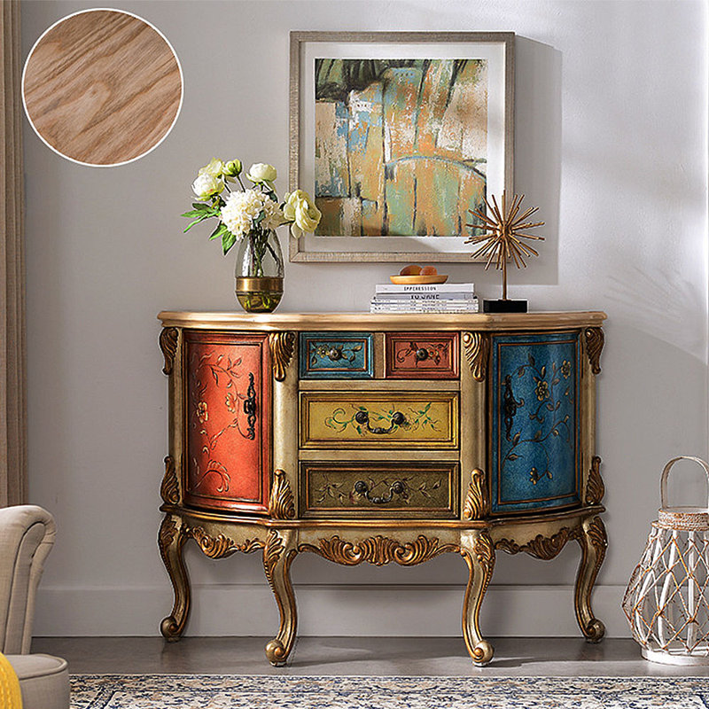 Armoire de rangement avec buffet décoratif American