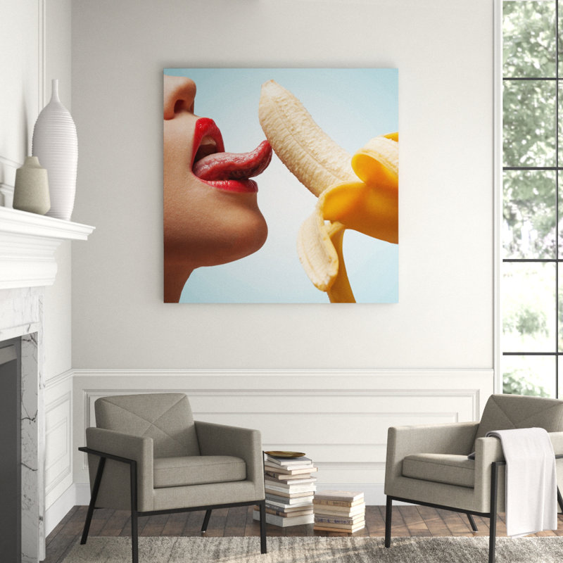 Going Bananas Print, Acrylic, 56" H x 56" W x 1.5" D