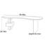 Bureau simple en forme d'arc-1479236683