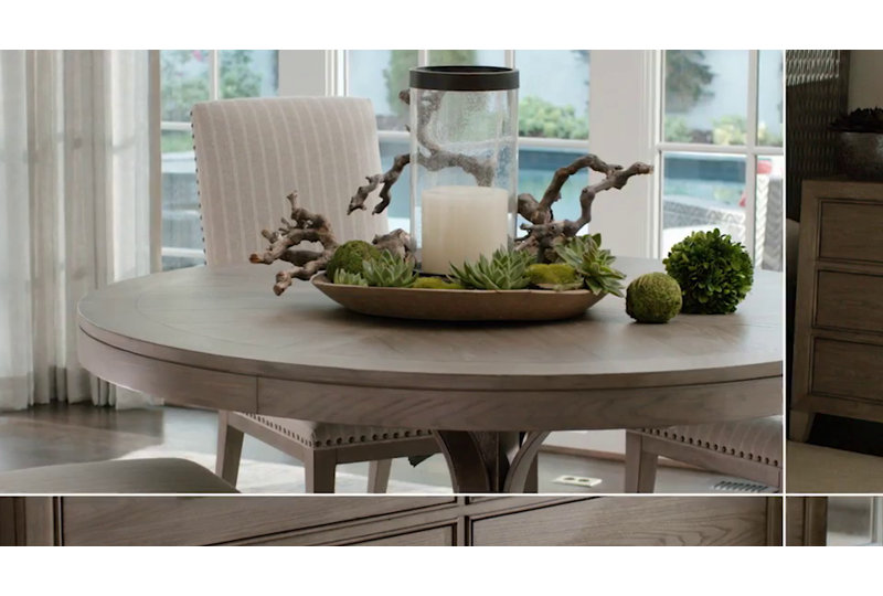 Transitional Hattaras Gray Driftwood Sunburst Rectangular Mirror