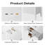 Meuble-lavabo simple 60 po avec plateau en marbre d'ingénierie 60 po-105275184-105275186
