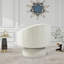 Fauteuil demi-tonneau en velours-1004013600