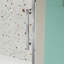 Porte de douche coulissante l 56 "à 60" x H 72 ", verre trempé 1/4", finition, porte facile à nettoyer Nano 72 "de haut 56" à 60 ",