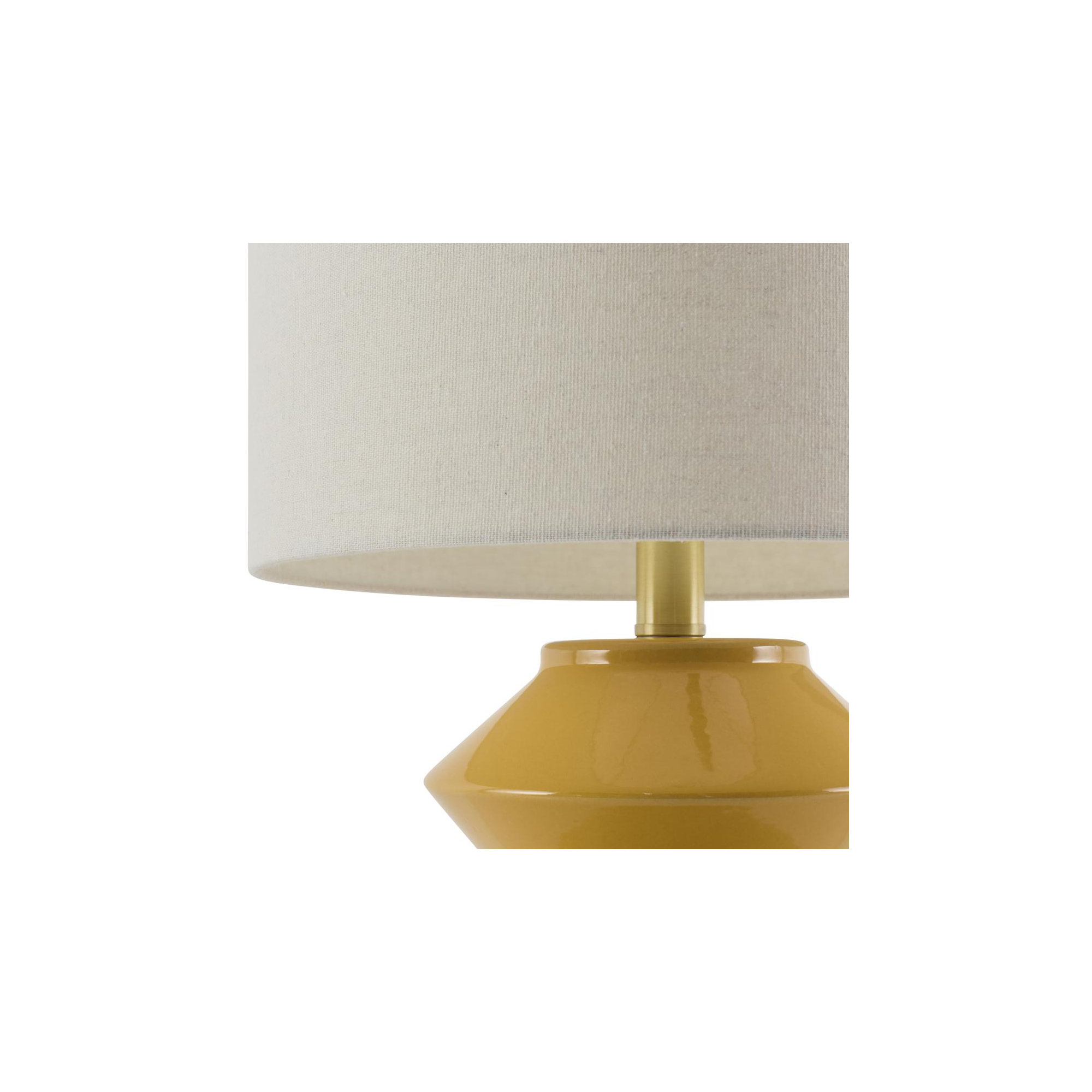 Boyes Ceramic Table Lamp, Yellow