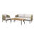Ensemble de conversation d'extérieur pour 4 personnes avec coussins Modway Meadow-93811818