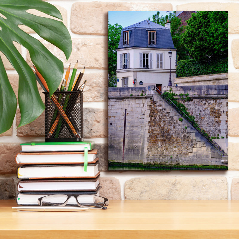 "Paris - House On seine" par Epic Portfolio, H 16 po x l 12 po x P 0,75 po