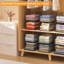 Organisateur de garde-robe empilable à 4 niveaux avec bacs de rangement et tablettes pour vêtements, chandails et garde-robes