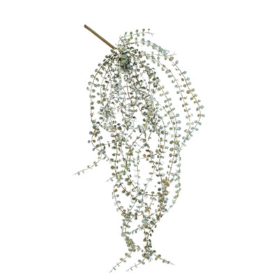  Large Artificial Necklace Fern for Home Decor – Hanging Faux Greenery Plant, 28" (Set of 6)